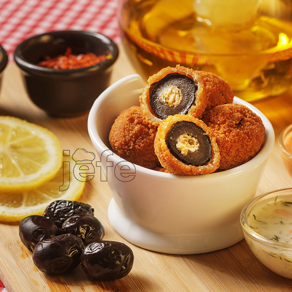 PEYNİRLİ SİYAH ZEYTİN DOLMASI